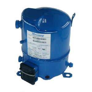 Danfoss MTZ40JH3AVE 3.5HP R404,R407,R134,R448, MBP Reciprocating Refrigeration Compressor 200-230/3/60 (V/Ph/Hz),Discharge 1 in V01, Suction 1-1/4 in V09, Rotolock, POE Oil,MTZ40-3V