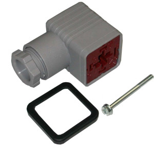 Danfoss 042N0178 Conector para Bobina Solenoide utilizado con modelos Type B, 018F
 Danfoss 042N0178 Conector para Bobina Solenoide utilizado con modelos Type B, 018F