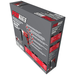 Taladro Percutor 1/2in Promaker PRO-TP800 Voltaje - Frecuencia 120V - 60Hz Potencia 800W Velocidad 0-2800rpm Tamaño de mandril 1/2in (13mm) Peso 2.30Kg Cable 2m