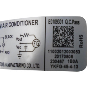 Fan Motor Indoor Unit Shaft 3in x 3/16in RPG45B 220-240V/1Ph/60Hz 45W 0.4A 60Hz CCWSE 202400401623 / 11002012003053 