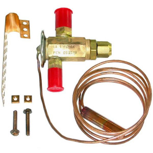 Expansion Valve Alco/Emerson R12 Eq. Int. 1/4hp. (3/8 X 1/2 Sae) Aa1/4fc