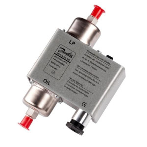 Danfoss Differential Pressure Control Mp55a, Conn 1/4", Adjustable Differential, Low Differential Pressure