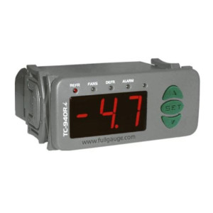 Controlador Electronico Congelacion 2 Sensores, 4 Salidas, 1 Entrada Digital, 110/220V Full Gauge TC-940RI