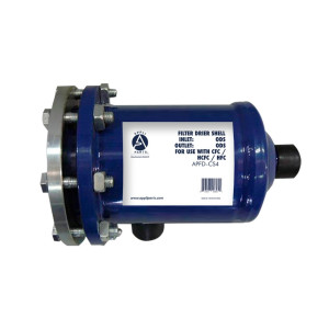 Appli Parts APFD-CS4817 Filtro Portacartucho 2-1/8 pulg para Linea de succion, 1 piedra, Soldable, Universal para sistemas de Refrigeracion y Aire Acondicionado, Presion Max 500 psi