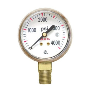 Regulator Gauge High Nitrogen For Rhp400 4000psi Uniweld  G7SD