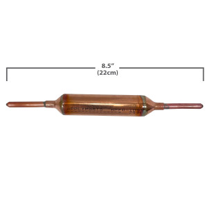 Appli Parts APFD-105S Copper Filter Drier 1/4 x 1/4 in 25g for universal refrigeration and air conditioner applications