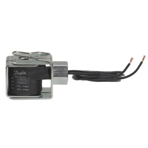 Danfoss 018F4122 Solenoid Coil 208-240 V, 60 Hz, 14 W, 230 V, 50 Hz, 17 W, IP54, BJ230CS, Conduit Hub