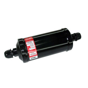 Danfoss 023Z0013 1/2in Liquid Line Refrigerant AC Filter Drier hvac refrigeration Flare 7.1-10.6tons Unidirectional 9-7/8in Long 3-1/8in Wide DCL 304