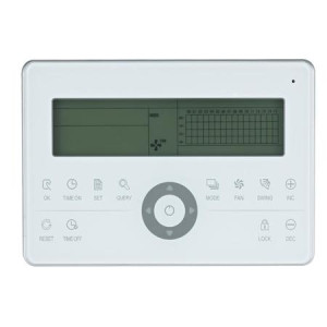 Control Central Interior Para Vrf Maximo 64 Unidades Con Timer Semanal Touchscreen