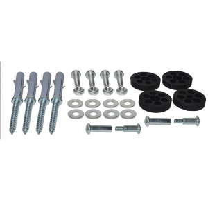 Appli Parts APAB-AFK2 Mounting Bracket kit Includes Rubber Pads, Screws, Levelers, Expanders