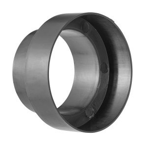 Conector Para Ducto Lambro 3"-4" O 4"-3", Plastico Negro 235 Conector Para Ducto Lambro 3"-4" O 4"-3", Plastico Negro 235