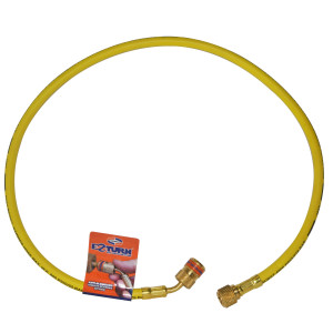 Uniweld EZM3Y Manifold Hose 36 in Yellow 1/4 X 5/16 CFC/HCFC/HFC R410 Ez-Turn Anti-Blowback