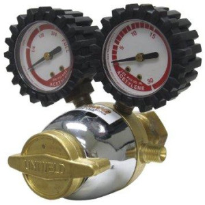 Uniweld Acetylene Single Stage Regulator CGA Connection 520 RMC2 12007