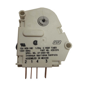 Whirlpool WP4391974 Geniune OEM Timer Defrost 6 hrs / 21 min 