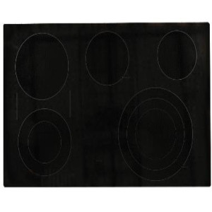 GE Glass Main CookTop WB62X25968 
Replaces WB62X20898 WB62X22381