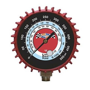 Uniweld G9LAD Manifold Gauge High Red R12/R134 Fahrenheit, Psi