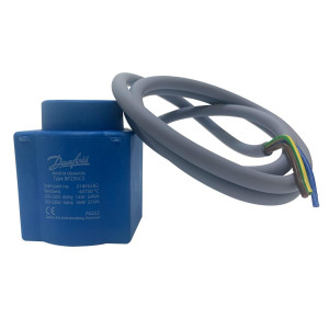 Danfoss 018F6282 Solenoid Coil 220-230 V,60 Hz, 14 W, 50 Hz, 16 W, IP20, BF230CS, Cable 018F8232