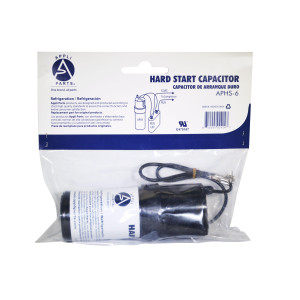 Appli Parts APHS-6 Relay de Arranque, Capacitor y Termico 1/12 a 10 HP, amplificador de potencia para aire acondicionado de 1/12-10 HP y compresores de refrigeracion 110-220 Voltios 1 Ph hasta 500 porciento de torque 
