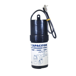 Appli Parts APHS-6 Relay de Arranque, Capacitor y Termico 1/12 a 10 HP, amplificador de potencia para aire acondicionado de 1/12-10 HP y compresores de refrigeracion 110-220 Voltios 1 Ph hasta 500 porciento de torque 