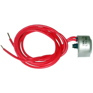 Appli Parts APBT-L70C Bimetal Termico 2 Cables Abre a 21C y Cierra a 10C, con clip, cables de colores rojo y rojo, Referencia BIM-70 / Termodisco