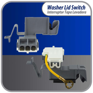 8318084 Appli Parts Interruptor Switch Lavadora de la Tapa Compatible con Whirlpool AP3180933, PS886960, WP8318084, AP6012742, ES8084, PS11745957, TJ90ES8084