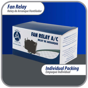 Appli Parts APFR-380 90-380, 24 VAC Coil, Heavy Duty Switching Fan Relay, SP Normally Open, SP Normally Closed, AC and heating Furnace blower relay Universal fit multi position bracket