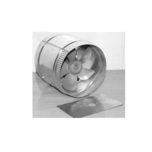 Carcasa de Acero Resistente Acme para todos los ductos de 8 pulgadas para arriba 380 CFM 110/220V .90 / .45 Amperios 3000 RPM Model 9008-02