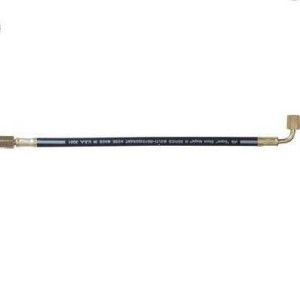 Super Black Magic Hoses 36" Uniweld, Cfc/Hcfc/Hfc/R-410a, Fittings 3/8x3/8 (Straight X 90), Hd3a709a