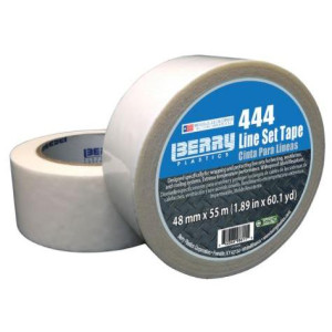 Berry UV Resistant Line Set Tape 2 in x 60 yds (48 mm x 55 m) 444 White