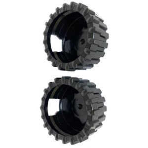 Uniweld Juego De Protectores Para Esferas De Manometro 2pulg / 50mm Negro Gb20s