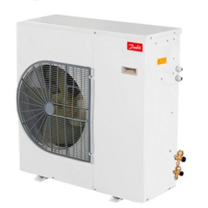 Danfoss Unidad Condensadora 3HP 230V/1Ph/60Hz R134, R404, R448, R449, R452, R513 MBP Optyma Slim Pack HPZP036D20N 1 Ventilador con Compresor Reciprocante MTZ36 60dB 115F0609 