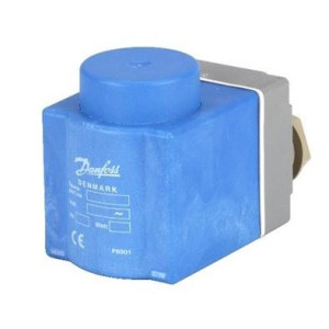 Danfoss 018F6710 Solenoid Coil 100-115 V,60 Hz, 13 W, 50 Hz, 11 W, IP20, BE115CS, Terminal Box