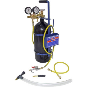 Uniweld 40040 Nitrogen Sludge Sucker and Blaster Kit with Metal Carrying Stand for 40 Cubic Feet Nitrogen Tank. It does not include the Nitrogen Tank
RHP400 40061 H2SSM  BG1