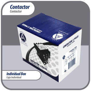Appli Parts APAC-375120 Contactor 3 Polos 75A 120V Bobina Repuesto para Compresores de CA y Aplicaciones Electricas Certificacion UL E476929 de Trabajo Pesado