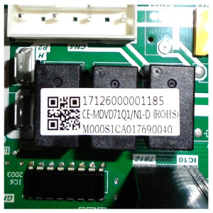 Main Board Indoor Unit Vrf 17126000001185 / 201384490009 Fits E1wcf16c00b / E1wcf20c00b / E1wcf25c00b