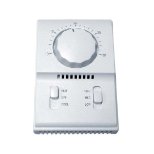 Appli Parts TR-110F 220 V, Termostato para Aire Acondicionado Fan Coil Vertical 