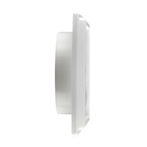 Lambro 1475W White Plastic Louvered Vent 3 Inch