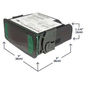 Full Gauge MT-512E 2HP Controlador Electronico para Refrigeracion y Calefaccion. 1 Sensor, 1 Salida, 110/220V