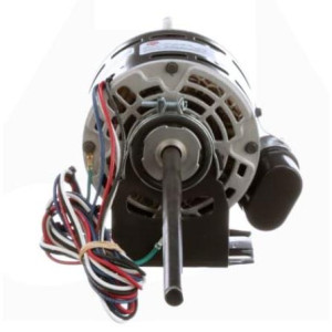 US Motors 1/15 hp 0.067 hp, 1100 rpm, 6 Poles, 2 Shaft, OAO, 3 Speed, 5.0 diameter, CW  115 V, 60 hz, 1 ph, 5.0 mfd/370 VAC Run Capacitor 1090 K048TBD3640013B Resilient base