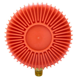 Appli Parts APMG-GA1H High Side 1/4 in SAE R410 Replacement Analog Manifold Gauge, Dual Pressure Kpa/psi Scales, Dual Temperature Fahrenheit/Celsius Scales 