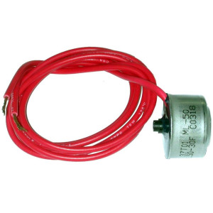 Appli Parts APBT-L50CA Bimetal Termico 2 Cables Abre a 10 C y Cierra a -1 C, con clip, cables de colores Rojo y Rojo, Referencia BIM-3, Termodisco