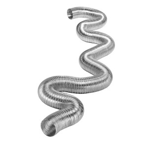 Lambro 336 Flexible Semi-Rigid Aluminum Duct 6 inch X 25 ft 