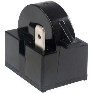 Appli Parts Interruptor de rele para mini nevera de 1 pin 4,7 Ohmnios, 110V, rele de arranque PTC universal, pieza de repuesto para multiples marcas de refrigeradores, enfriadores de vino APSR-4003P