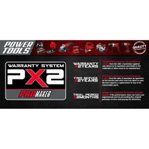 Promaker 1/2in Hammer Drill PRO-TP500
Voltage - Frequency: 120V - 60Hz
Amperage: 5.0AMP
Power: 500W
Speed: 0-2800rpm
Chuck size: 1/2in (13mm)
Weight: 4.62Lb
Cord: 6.5ft