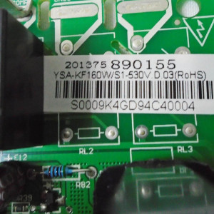 Tarjeta Control Unidad Externa Ecox YSA-KF160W/S1-530V.D.03.WK1.1 RoHS 201375890155 17123100000022  Sirve NVCU060C10C