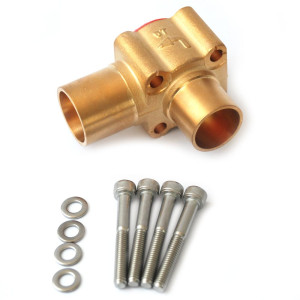 Danfoss 067G4004 Expansion Valve Body Angleway 1-1/8 x 1-3/8 ODM 067G4004 TE 55