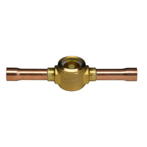Danfoss 014L0183 Sight Glass 1/2in x 1/2in ODF SGP 12s N R1234yf R1234ze R1270 R134a R22 R32 R404a R407a R407c R407f R410a R448a R449a R450a R452a R452b R454b R507 R513a R744 Co2 