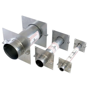 3M Fire Barrier Putty Sleeve Kit 12 In. Lenght 4 In.Diameter Steel DT400