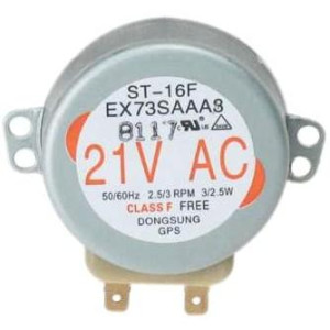 GE WB26X10038 Genuine OEM Turntable Motor 
Fits: MDPJ030AF SSM-16H