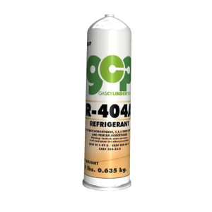 GCP R404A Gas Refrigerante 0.650kg / 1.43 lbs